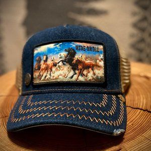 Goorin Bros. Limited Edition Trucker Hat - RIDE OR DIE - "Model No. 21D302D13"